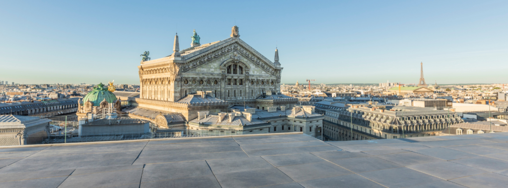 Terrasse Galeries Lafayette Paris Haussmann