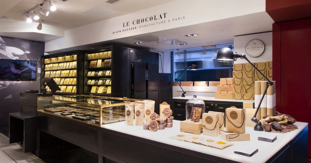 El chocolate Alain Ducasse en Lafayette Hogar