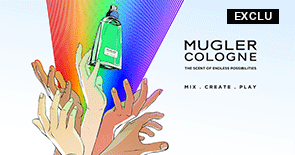 Campagne publicitaire Mugler Les colognes