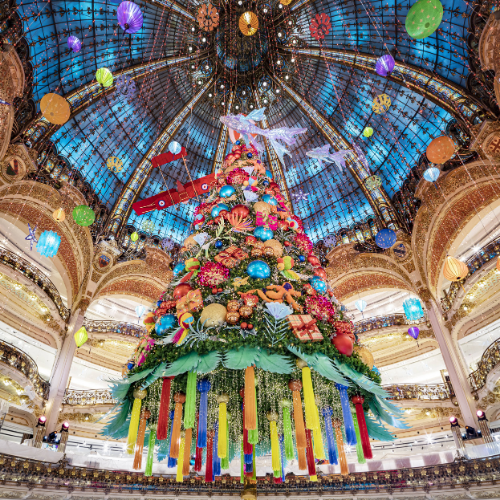 2020 Galerie Lafayette's Christmas tree will look like this ! And it's  wonderful.