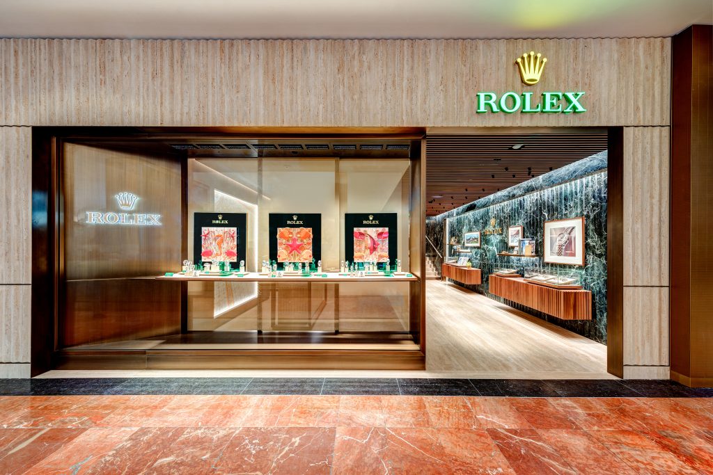 Montres de luxe Rolex aux Galeries Lafaytte
