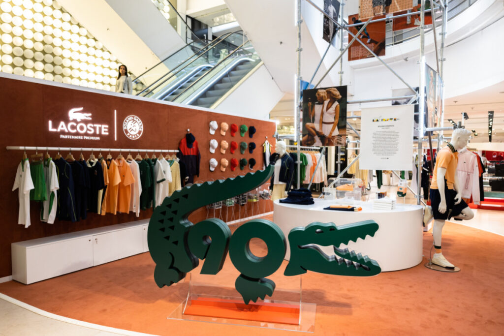 Lacoste galerie lafayette on sale paris