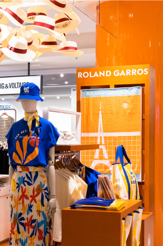 Live the Roland Garros lifestyle at Galeries Lafayette Galeries